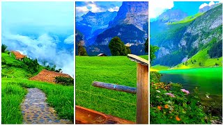 STUNNING Switzerland Landscapes in 4K🇨🇭 Beautiful Switzerland video [upl. by Annayt351]