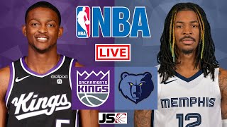 Sacramento Kings vs Memphis Grizzlies  NBA live Scoreboard 2023 [upl. by Hcelemile]