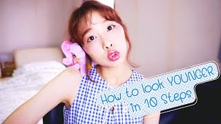 10 ขั้นตอน “ แต่งหน้ายังไงให้ดูเด็ก ” ฉลองวันเด็ก 10 Easy Steps to look younger l MiudaStyle [upl. by Mirak]