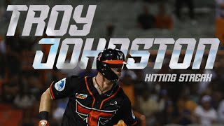 Watch Best of Troy Johnstons 13Game LIDOM Hit Streak [upl. by Petit]