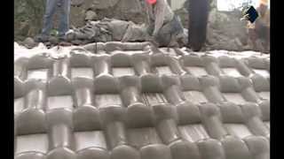 ACEFormer™ Geotextile Mattress Installation for Slope and River Protection [upl. by Samuelson356]