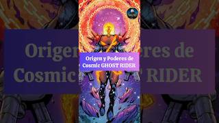 ¡MOTORISTA FANTASMA COSMICO Todos los Poderes ghostrider comics marvel shorts [upl. by Peursem]