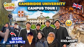 AKHIRNYA WASEDABOYS KE CAMBRIDGE UNIVERSITY CAMPUS TOUR NAIK KAPAL  WORLD TRIP 64 [upl. by Rma180]