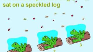 Five Little Speckled Frogs  Childrens Songs  Stuff4Teaching [upl. by Audwin]