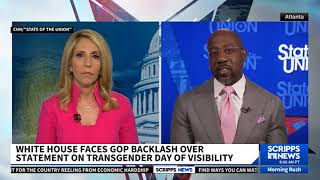 Sen Raphael Warnock reminds Republicans that Jesus wasnt about hate a division [upl. by Aytnahs]