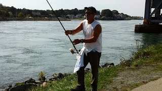 striped bass fishing daydreaming about Cape Cod Canal [upl. by Haerdna]