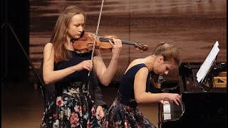 Karol Szymanowski Sonate op 9 Finale  Clara Mandler amp Marie Helling [upl. by Sally]