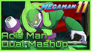 Acid Man Dual Mashup Megaman 11 Music Mashup [upl. by Lakin]