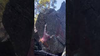 Sisyphus V10 Fa Point of Rocks Montana Bouldering [upl. by Libbey]