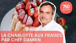 La meilleure façon de Réussir sa charlotte aux fraises  750g [upl. by Bess]