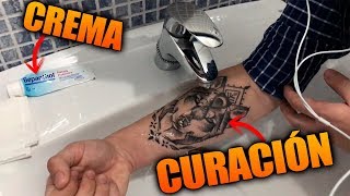 Como Curar un Tatuaje Paso a Paso  Curación de un Tatuaje Recién Hecho  El Rincón De Pedro [upl. by Sucramraj689]