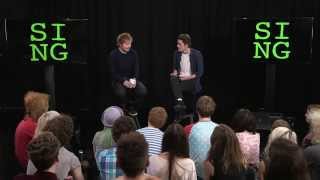 Ed Sheeran Sing Launch amp Interview with JacksGap [upl. by Atimad]