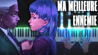 Stromae Pomme  Ma Meilleure Ennemie from Arcane Season 2  Piano Cover  Version [upl. by Kaye731]