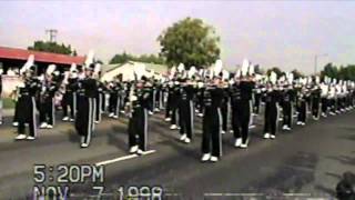 Schurr HS  Semper Fidelis  1998 Chino Band Review [upl. by Ilrebma773]