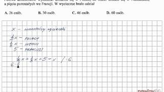 Egzamin gimnazjalny 2012 z matematyki Nauczyciel pokazuje rozwiązania cz III [upl. by Bumgardner]