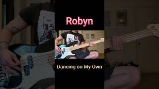 Robyn  Dancing on My Own  Short Bass Cover [upl. by Elenore]