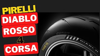 Review Pirelli Diablo Rosso 4 Corsa  Durabilidade  Performance [upl. by Ailhad]