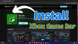 ✅ How To Install Xbox Game Bar On Windows  Geek Help Guide 2024 [upl. by Kipp364]