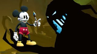 Epic Mickey Rebrushed  100 Walkthrough  Part 8 The Blots Tentacles Paint Path [upl. by Beckett961]