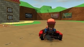 Grand Theft Auto IV  Mario Kart Rooster Island MOD HD [upl. by Congdon373]