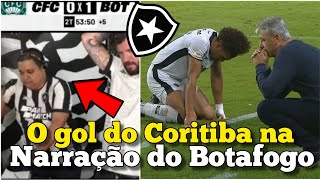 ISSO SÓ ACONTECE COM O BOTAFOGO FOI COMEMORAR ANTES DO APITO FINAL KKKK [upl. by Atnohs]