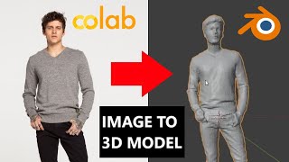 AI Generates 3D Model From Single Photo Google Colab [upl. by Daph]