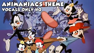 Animaniacs Theme Vocals Only HQ [upl. by Malony94]