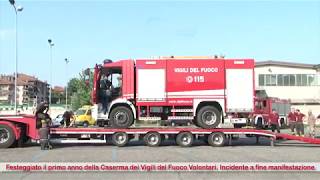 Vigili del Fuoco Melegnano primo anniversario 1 7 2018 [upl. by Redmond]