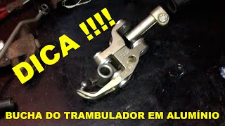 Gol 19 Turbo  DICA Bucha em alumínio do trambulador [upl. by Attoynek]