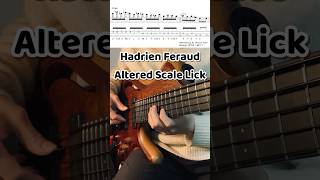 Hadrien Feraud Altered Scale Lick2 [upl. by Taylor433]