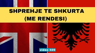 Anglisht  Shprehje te shkurta I Anglisht shqip perkthim I video 409 [upl. by Pinzler]