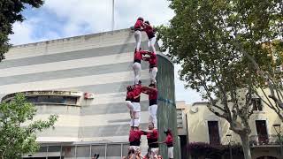 Castellers de Barcelona 2 de 7  Memorial David Carreras [upl. by Attenauqa]