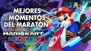 Los Mejores Momentos de Nuestro Maratón de Mario Kart 8 Deluxe  3GB [upl. by Aiset]