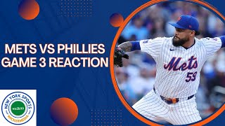 Mets Trounce Phillies 1 Win from the NLCS [upl. by Vaenfila]