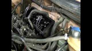 vw golf timing belt change 1wmv [upl. by Arakat877]