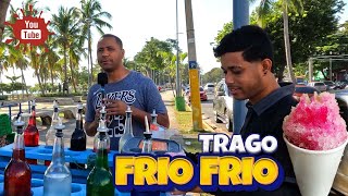 ESTE VENEZOLANO APRENDIO HACER LOS FAMOSOS TRAGO FRIO FRIO DE LOS DOMINICANOS VIDEO COMPLETO [upl. by Wardieu]