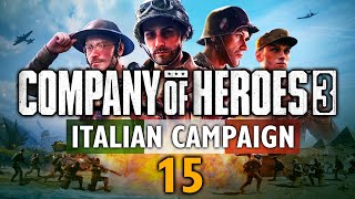 THE SIEGE OF MONTE CASSINO Company of Heroes 3  Italian Campaign 15 [upl. by Mayes886]