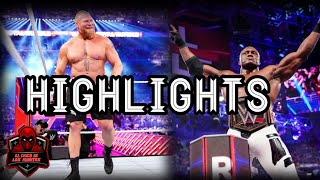 BOBBY LASHLEY VS BROCK LESNAR HIGHLIGHTS [upl. by Cadmann621]