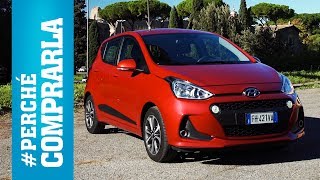 Hyundai i10 2017  Perché comprarla e perché no [upl. by Graehl408]