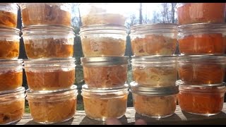 Canning Cold Smoked Salmon and Trout results [upl. by Oirevas288]