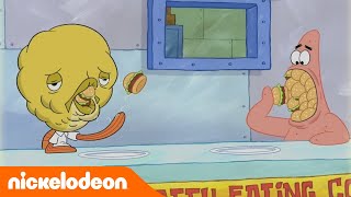 SpongeBob Schwammkopf  Goldene Momente  Der KrabbenburgerWettbewerb  Nickelodeon Deutschland [upl. by Derf]