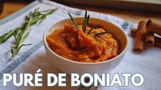 Puré de Boniato Cremoso Receta Thanksgiving [upl. by Hutt]