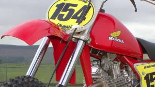 C amp J XR 500 Honda Twinshock Dirt Bike [upl. by Alysa]