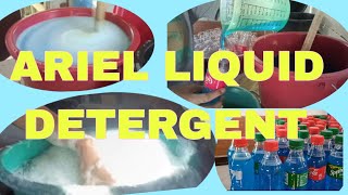 LETS MAKE ARIEL LIQUID DETERGENT FROM WISE CLEANER wisecleaner arielliquiddetergent negosyo [upl. by Isabeau979]