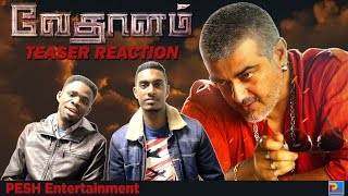 Vedalam Teaser Reaction  Ajith  PESH Entertainment [upl. by Kampmann]