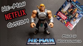 Netflix HeMan figure toy Custom Ep 68 [upl. by Nagoh]