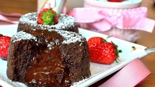 Easy Molten Dark Chocolate Lava Cake and Brownie Restaurant Recipe in Microwave [upl. by Aimee]