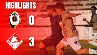 SantAngelo vs Piacenza 03 gol amp highlights [upl. by Drape]