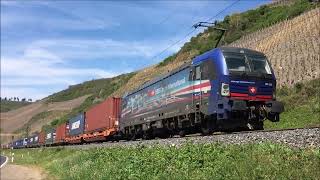 Eisenbahnvideo Boppard Rheinland Pfalz Deutschland [upl. by Eibmab]