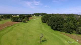 Golf De Savenay  drone aerial video  Savenay  Hole02 [upl. by Ragan]